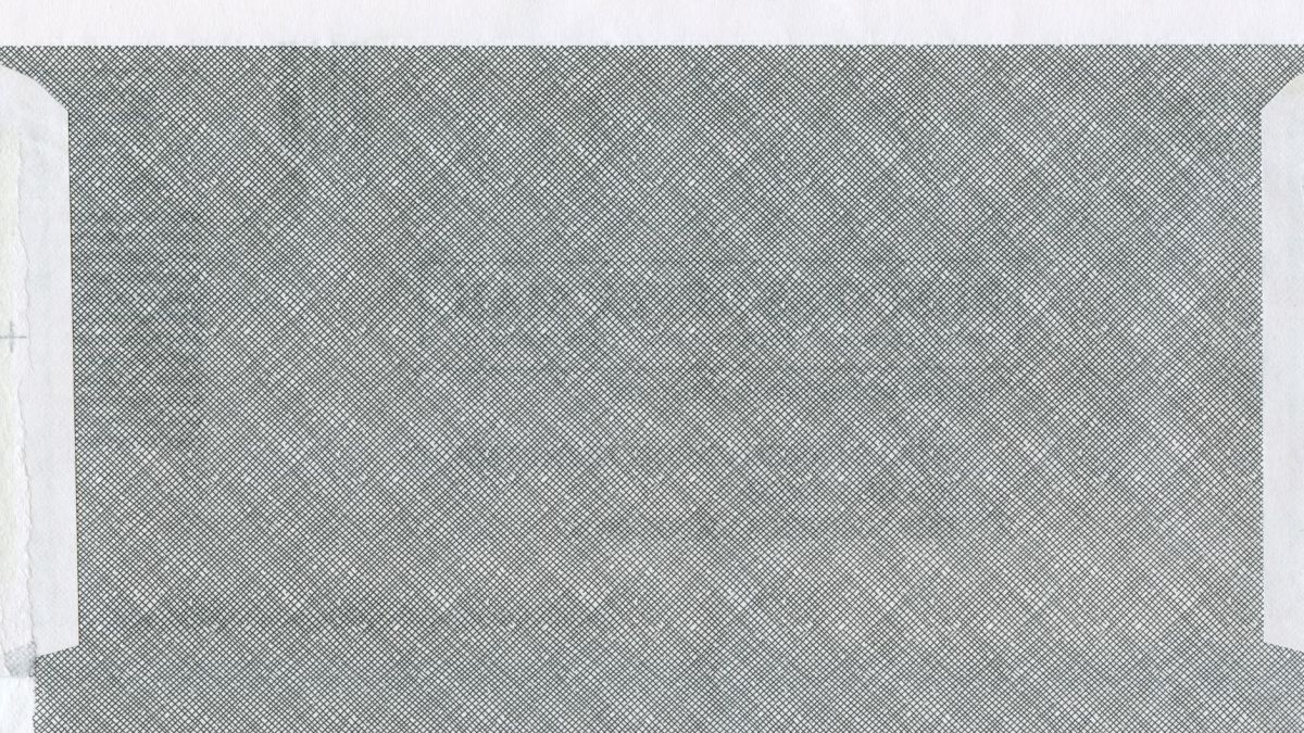 Close-up view of security paper with text reminding to sign certificate.